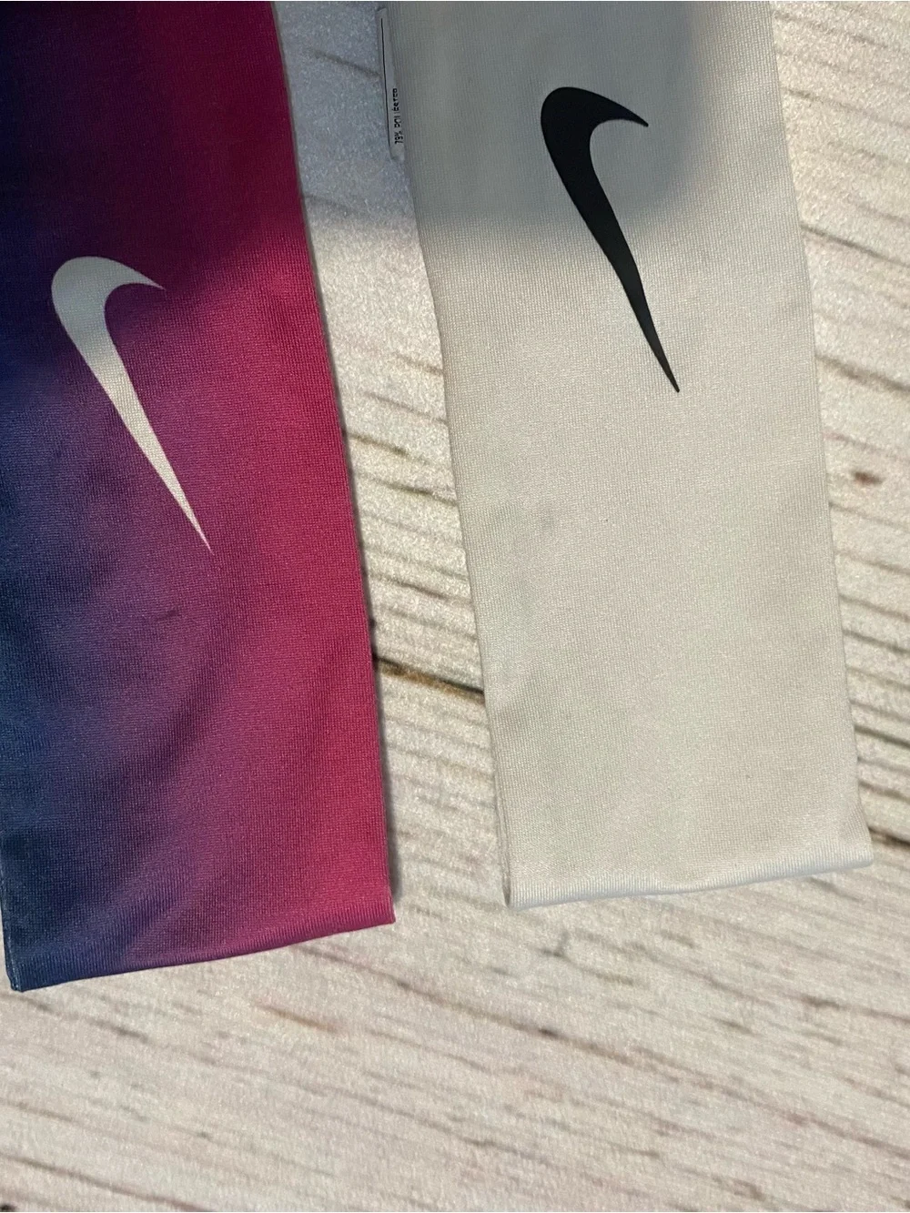 Nike Dri-Fit Wide Fury Headband Lot 2 Volleyball Track Cheerleading Basketball